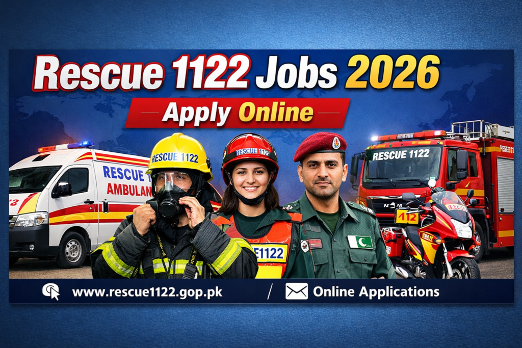 Rescue 1122 Jobs 2026 Apply Online