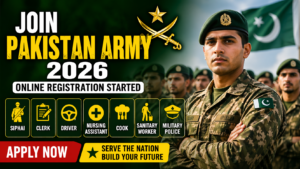 Join Pakistan Army