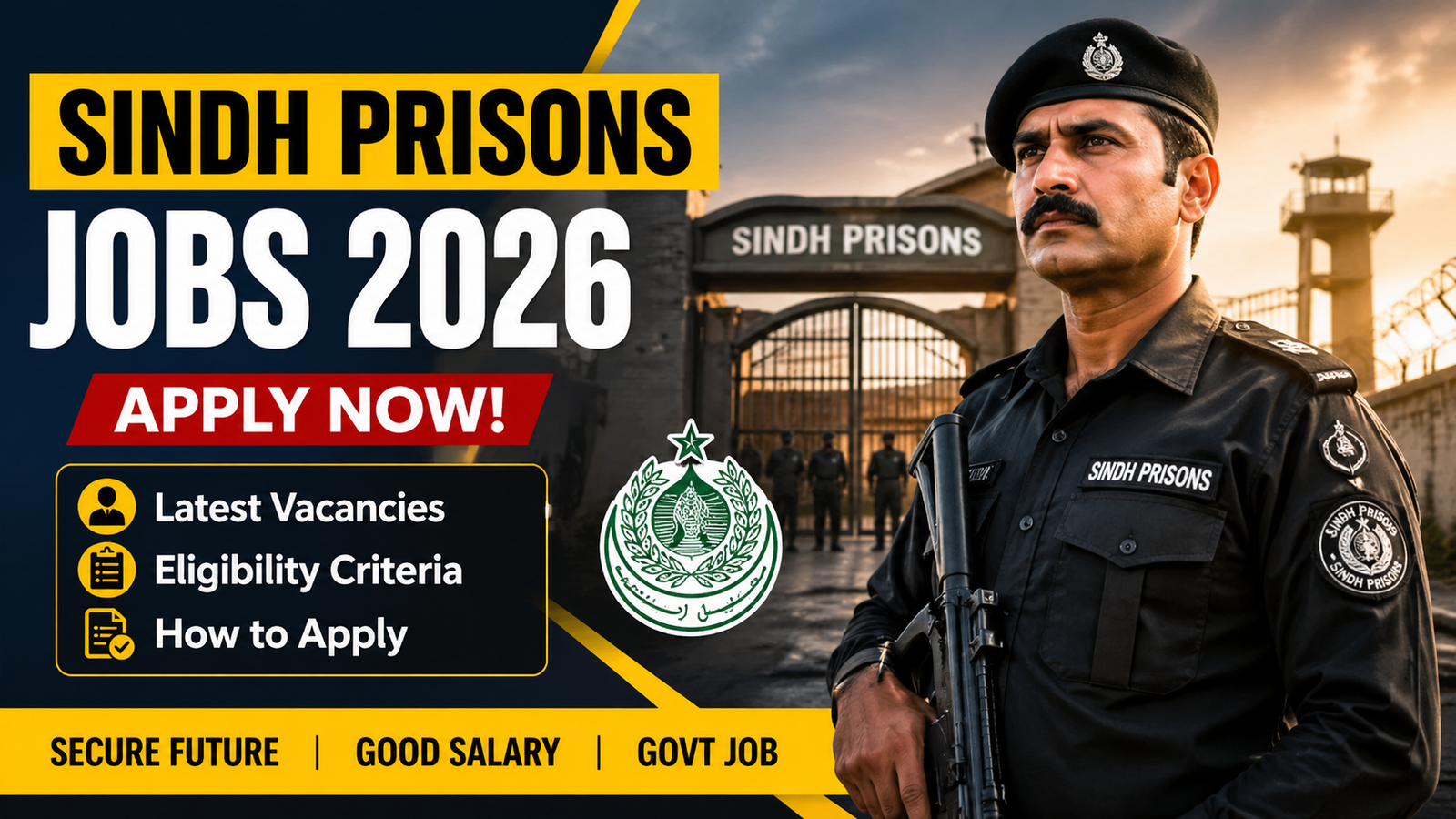 Sindh Prisons Jobs
