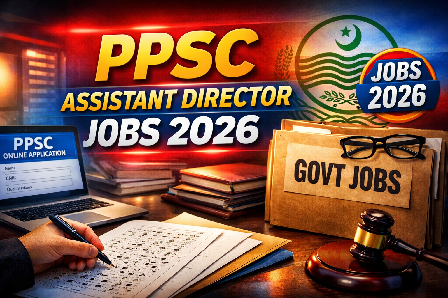 PPSC Assistant Director District Jobs