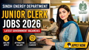 Junior Clerk Jobs Sindh Energy