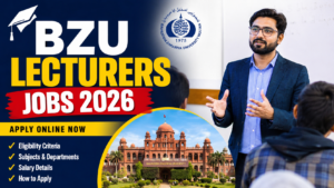 BZU Lecturers Jobs