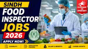 Sindh Food Inspector Jobs